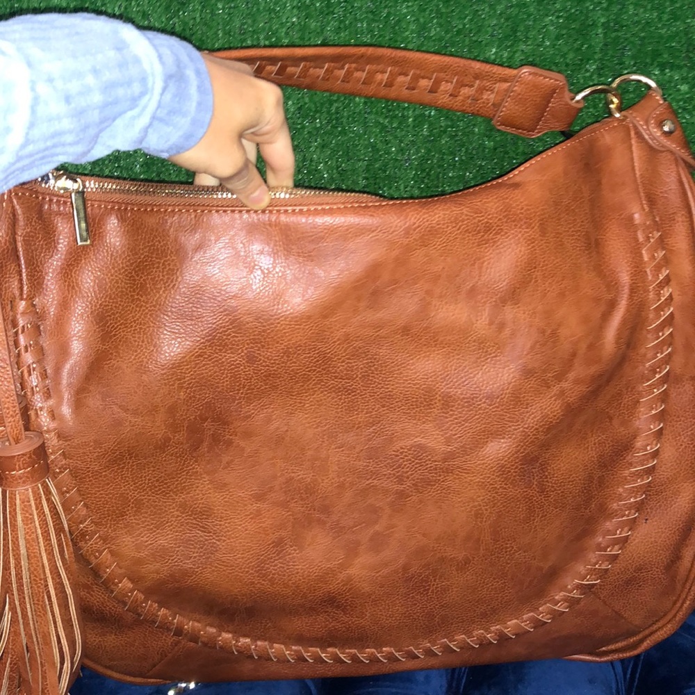 Tan Hobo Bag